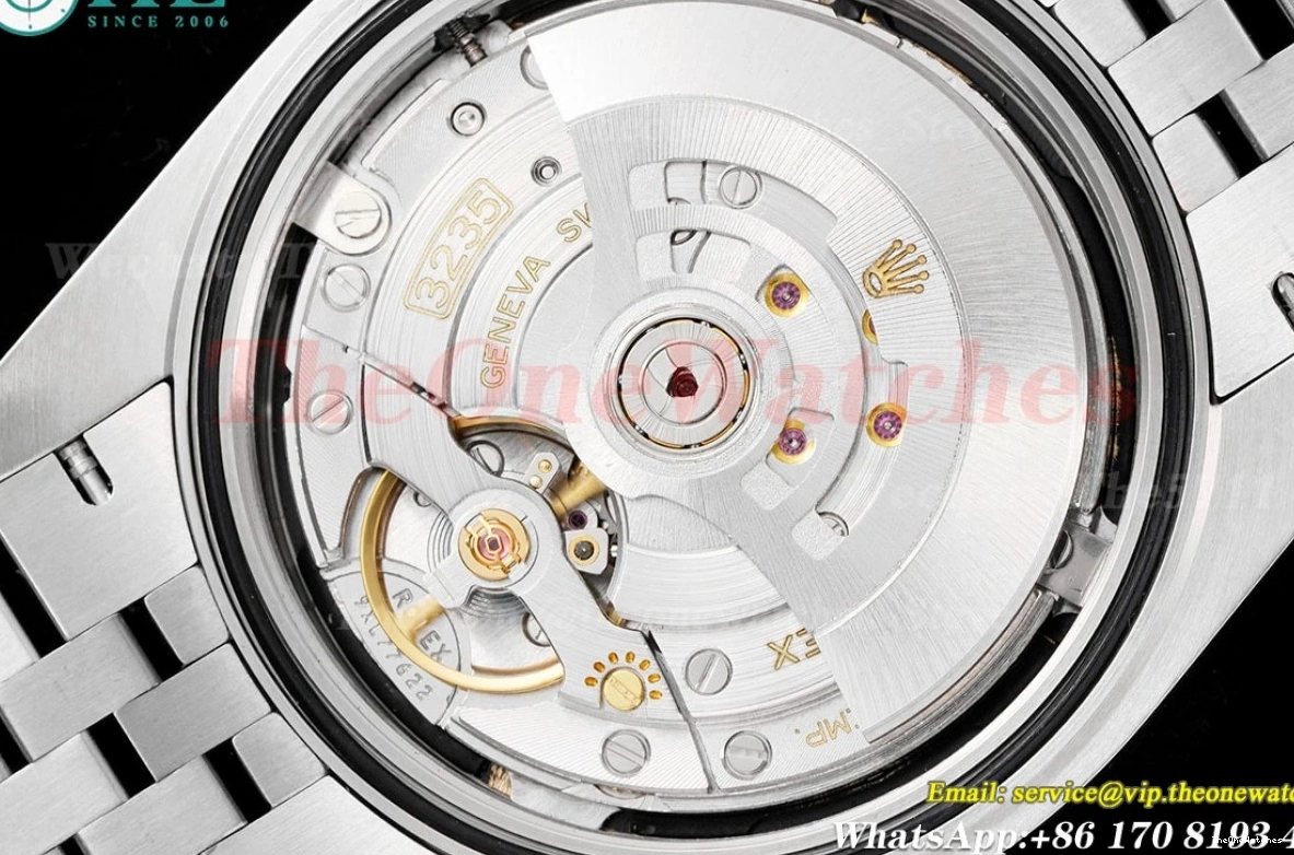 Jubilee 41mm Black SS 126334 Flt SS VR3235 904L King Dial Datejust 0119